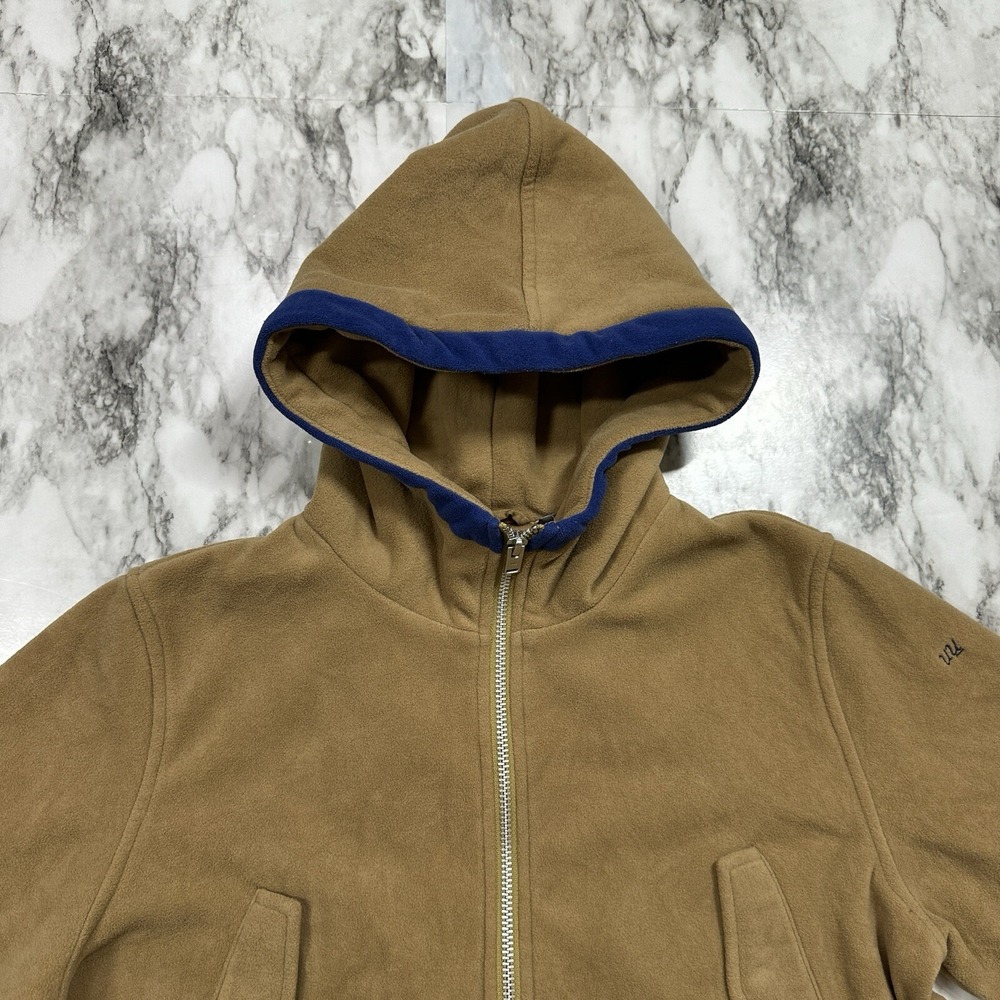 Uniqlo Undercover Full Zip Pocket Hoodie Sz XL (12) Boys Khaki (See Measurements - Picture 2 of 13